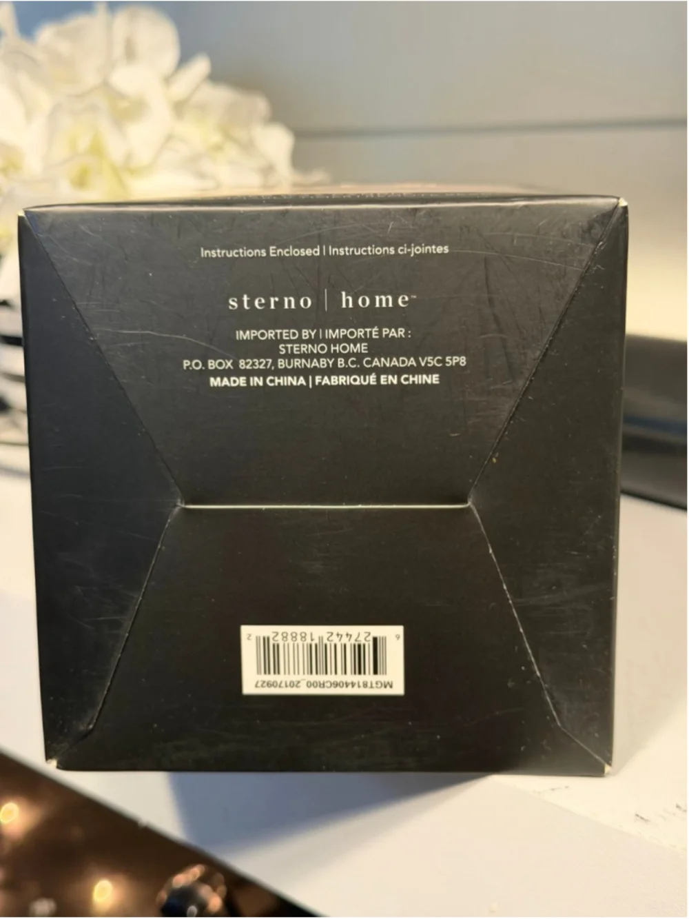 New Mirage Flameless Unscented Flickering Pillar Candle